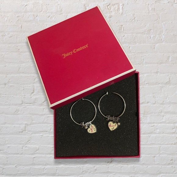 Juicy Couture Jewelry - Juicy Couture Hoop Earrings